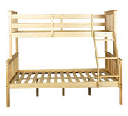Bonny Single Double Bunk Bed Brown