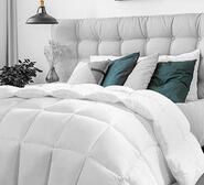 Casa Decor Silk Touch 360Gsm King Quilt White
