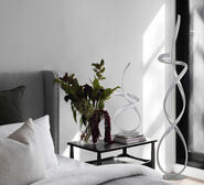 Dancing Ana Led Floor Lamp Grey