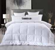 Deluxe Eco-Silk Touch 260Gsm Super King Quilt White