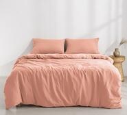 Dreamaker Single Quilt Cover Set Pink