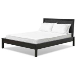 Ex Display - Molina Wooden Queen Bed Frame - Black by Interior Secrets - AfterPay Available