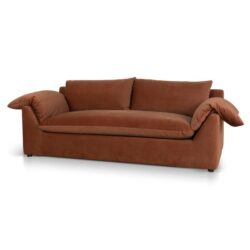 Horizon 3 Seater Sofa - Red Bronze by Interior Secrets - AfterPay Available