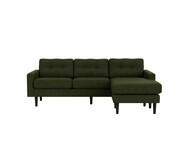 Jazz 3 Seater Chaise Mason Olive