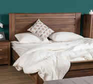 Jenson Queen Bed Brown