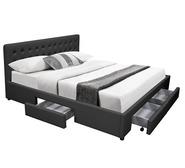 Lucito Queen Storage Bed Black