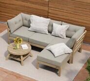 Morelos 5 Piece Outdoor Lounge Set Neutral