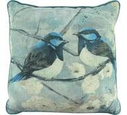 Raja Tweetheart Linen Cushion Multi