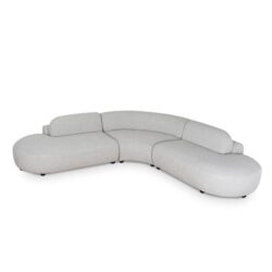 Ramiro Corner Sofa - Clay Grey by Interior Secrets - AfterPay Available