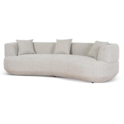 Roly 3 Seater Sofa - Coral Natural Linen by Interior Secrets - AfterPay Available