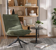 Willow Bedside Table Black