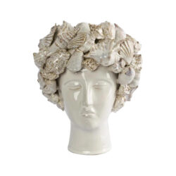 Adella Ceramic Sculpture Vase, Small