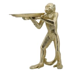 Albie Sculpture Jewellery Tray, Standing Monkey