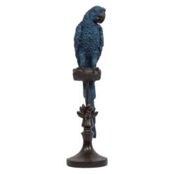 Alexa Macaw Sculpture, Blue