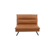 Alora 1.5 Seater Foldable Sofa Bed Brown