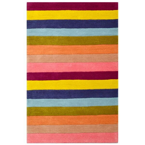 Amelia Handwoven Kids Wool Rug, 80x150cm