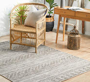 Apache Rug Grey Medium