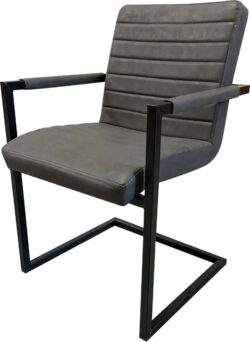 Austin Cantilever Dining Chair - Anthracite