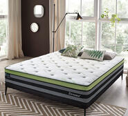 Bamboobliss Pocket Spring King Mattress White