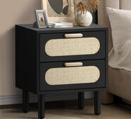 Blakehurst Bedside Table Black
