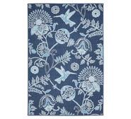 Brenna Outdoor Rug Blue Medium