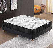 Breze Queen Firm Mattress White