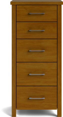 Brook 5 Drawer Lingerie Chest - Old Rimu