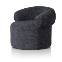 Caradoc Fabric Armchair - Moss Navy by Interior Secrets - AfterPay Available