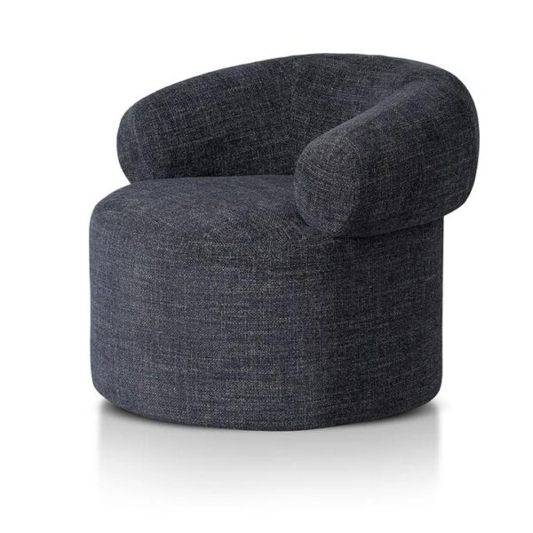Caradoc Fabric Armchair - Moss Navy by Interior Secrets - AfterPay Available