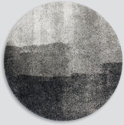 Cooper Round Rug 160x160 - Charcoal