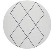 Cubos Round Rug Neutral Small