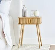 Cyran Bedside Table Neutral