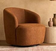 Derby Armchair Tobacco 1 Seater