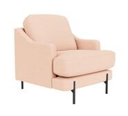 Dolans Armchair Pink 1 Seater