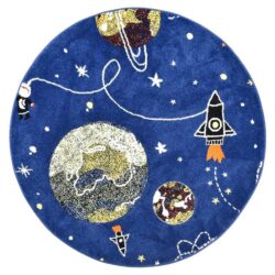 Dream Space Kids Round Rug, 150cm