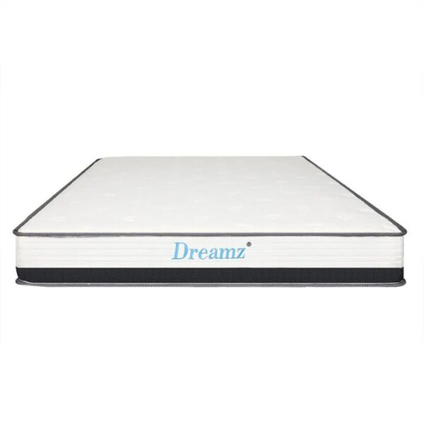 Dreamz Bedding Mattress Spring Double Size Premium Bed Top Foam Medium Soft 21CM