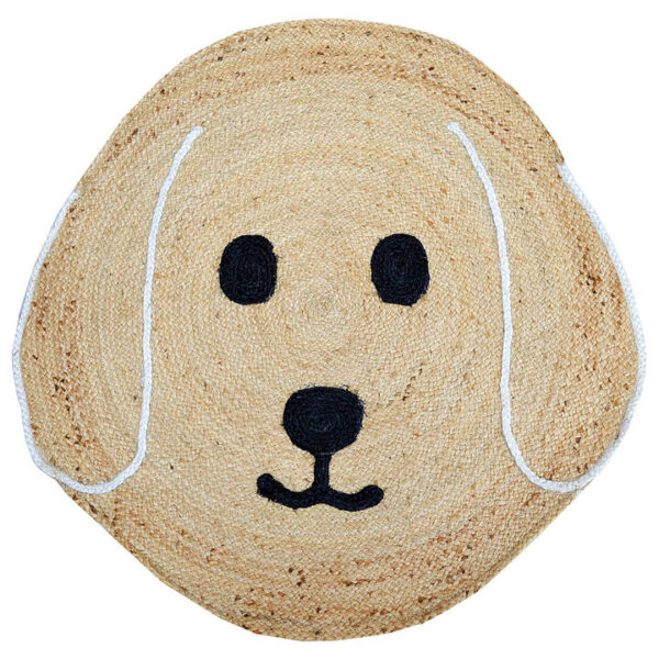 Duffy Handmade Kids Jute Round Rug, 100cm