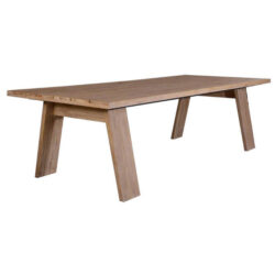 Dunnottar Eucalyptus Timber Outdoor Dining Table, 260cm