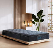 Eco Lux Euro-Top Pocket Spring Single Mattress Grey