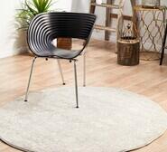 Elias 150 X 150Cm Round Rug Grey Medium