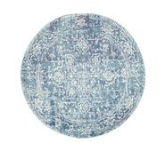 Evolution Round Rug Blue Large