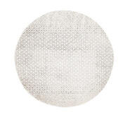 Evolve Round Rug White Medium