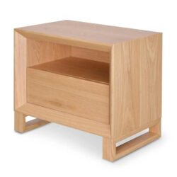 Ex Display - Jaxson Bedside Table - Natural Oak by Interior Secrets - AfterPay Available