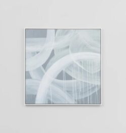Ex Display - Linus Grey Medium Framed Hand Painted Wall Art by Interior Secrets - AfterPay Available