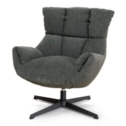 Ex Display - Orion Swivel Armchair - Dark Fern Green by Interior Secrets - AfterPay Available