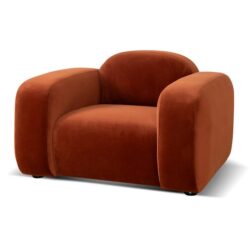 Ex Display - Soma Armchair - Rustic Orange by Interior Secrets - AfterPay Available