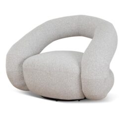 Forma Swivel Armchair - Clay Grey by Interior Secrets - AfterPay Available