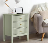 Formosa Bedside Table Green
