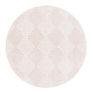 Hadiya Round Rug Neutral Small