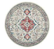 Hallie Round Rug White Large